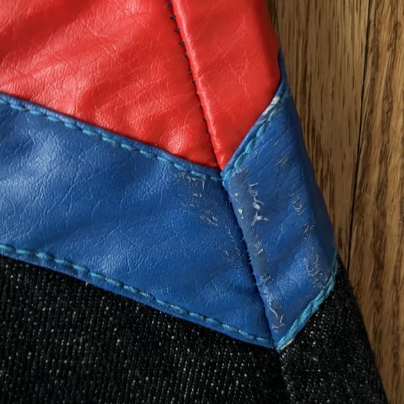 COOGI Black Jeans with Red and Blue Stripes - Picture 8 of 11